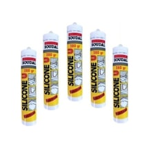 Soudal 5 Adet Şeffaf Silikon