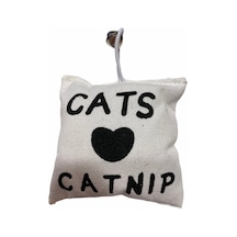Catlife Catnipli Zilli Minnoş Yastık Kedi Oyuncağı 8 x 8 CM