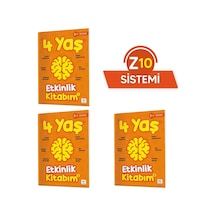 Yükselen Zeka 4 Yaş Etkinlik Kitabım Seti (Z10 Sistemi)
