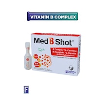 Med B Shot Kompleks B12 Metilkobalamin L-karnitin 10 Flakon