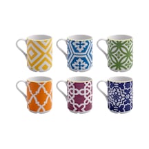 Porland Morocco Serisi Kupa Takımı 345 CC 6'lı Karma Renk