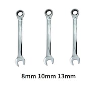 Rico 8-10-13mm Düz Kombine Cırcır Anahtar