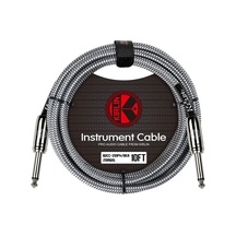 Kirlin Iwcc-201pn-3m-rda Enstrüman Gitar Kablosu 3 Metre Kırmızı Örgülü