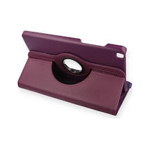 Newface - 941 - Samsung Galaxy T290 Tab A 8 Kılıf 360 Tablet Deri Kılıf - Edntrend - - Mürdüm