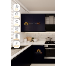 Yapışkanlı Folyo - Super Mat Lacivert - Mobilya Duvar Kapı - 120cm Genişlik - Sm957 120 X 800 Cm