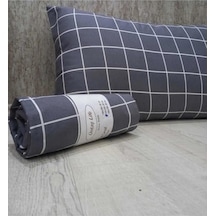 Üntaş Serenat 120 Tek Kişilik Lastikli Çarşaf Ve 1 Adet Yastik Kilifi 120x200 Füme