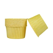 Cupcake/muffin /suffle Kek Kapsülü Sarı 50 Li Yeşil