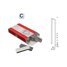 Novus C Tip 4/23mm Dar-uzun Zımba Teli 2000 Li Paket Novus C Tip 4/23mm Dar-uzun Zımba Teli 2000 Li Paket