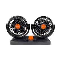 Araç İçi Vantilatör Fan Çift başlıklı 12Cm 24Volt Ticari Büyük A