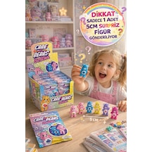 Care Bears 3d Kokulu Sürpriz Figür 5 Cm Yumuşak Dokulu Koleksiyon Oyuncağı 5 Cm - 1 Adet
