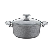 Oms Collection 28x13 Cm Granit Derin Tencere Gri