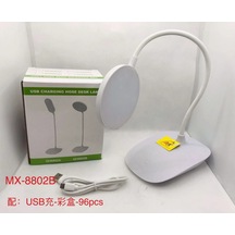 POWERMASTER MX-8802B USBLİ MASA LAMBASI Beyaz