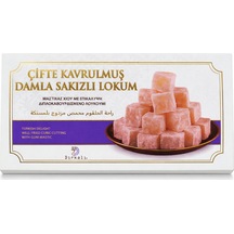 Dırkalı Çifte Kavrulmuş Damla Sakızlı Lokum 250 G