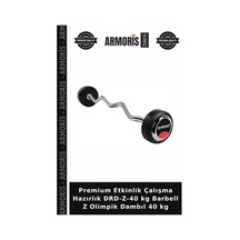 Premium Etkinlik Çalışma Hazırlık Drd-z-40 Kg Barbell Z Olimpik Dambıl 40 Kg