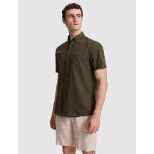 Pierre Cardin Erkek Haki Gömlek Kısa Kollu 50320916-vr027