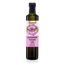 Tazemiz Soğuk Pres Devedikeni Tohumu Yağı 500 ML