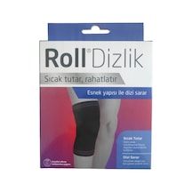 Roll Yün Dizlik Yün Siyah