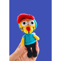Amigurumi Kral Şakir Oyuncağı Minik Şakir El Emeği Özel Tasarım
