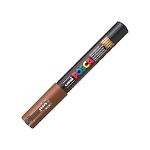 Uni Pc-1M Posca Boyama Markörü 0.7 Mm Kahverengi