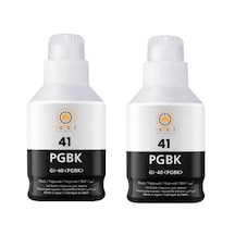 Gı-41  Uyumlu Siyah Mürekkep 2'li Set G1420 G1430 G2420 G2430 G2460 G2470 G3420 G3460 2x135ml
