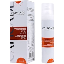 Capicade Spf50+ Lekeli Ciltler İçin Güneş Koruyucu Krem 100 Ml