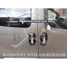 Peugeot Bipper Krom Kapı Kolu 4 Kapı 2008   Üzeri