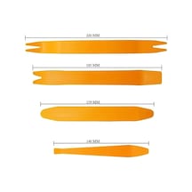 Autoline 8 Parça Trim Teyp Sökme Set Sökme Aparatları Sert Abs Malzemedir Teyp, Kapı, Döşeme Sökme Takımı