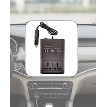 Mey Najmaddin Araç Elektrik Dönüştürücü Çoklu Usb Çıkışlı 150w İnvertör Najmaddin