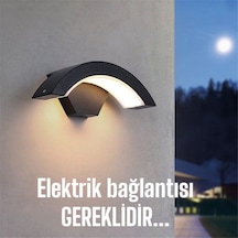 Elektrikle Çalışır 24 Watt İç Ve Dış Mekan Led Duvar Aplik Bahçe Kapı Girişi Armatür 3200k Gün Işığı Gün Işığı - Sarı