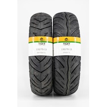 Tdt Tyres Yamaha N Max Lastik Takımı 130/70-13 Ve 110/70-13 Tl Tubeless - Dubleks