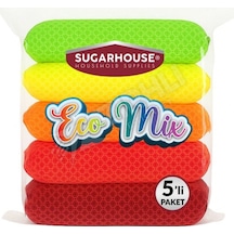 Sugar House Eco Mix Sünger 5'li Renkli