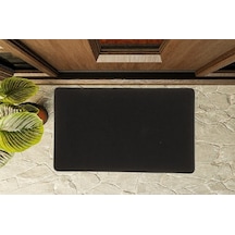 Kapı Önü Paspası, Halılı Paspas, 45 70-siyah