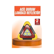 Flzdgnkr Reflektör Güneş Enerjili Tnabilir Portatif Acil Güvenlik Işığı Araba Acil Uyarı Işığı