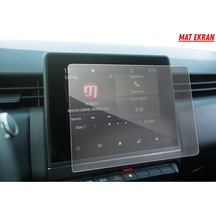 Renault Clio Evolution 2025 Navigasyon Ve Multimedya Uyumlu Mat Ekran Koruyucu