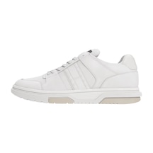 Tommy Hilfiger Kadın Deri Sneaker - Ekru EN0EN02475YBL Ekru