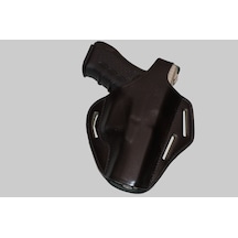 Glock 17 Deri Tabanca Kılıfı - Solak K-L-529-S