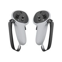 Meta Quest Pro İçin 1 Çift Saplı Silikon Kılıf Kapak Vr Aksesuarları Beyaz