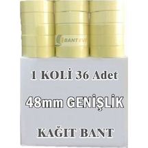 Maskeleme Bandı 36 Adet 48Mm Kağıt Boya Bantı