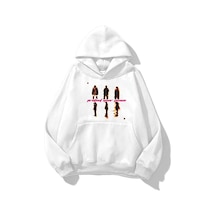 Tarzsokak Unisex Protect Your Peace Sweatshirt Beyaz