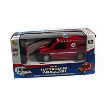 Uzaktan Kumandalı Full Fonk. 110 İtfaiye 1:20 Ölçek Caddy