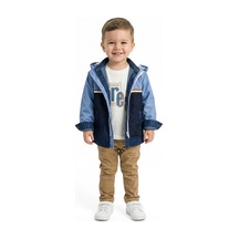 Xo Kids Erkek Çocuk 4lu Alt Üst Takım 6-36 Ay 4208 Mavi