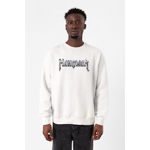 Beyaz Erkek 2ip Sweatshirt 001