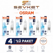 Osram 40w 4'lü Paket Halopin Fırın Ampul G9 Duy 2700k