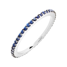Sirius Safir Taşlı Ince Tamtur Yüzük 0801R0101