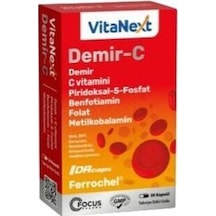 Vitanext Demir-C 30 Kapsül
