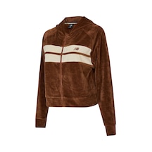New Balance Lifestyle Kadın Full Zip Kahverengi