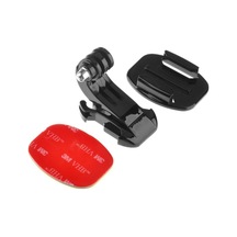 Gopro Uyumlu J-hook + Düz Yüzey Bağlantı Aparatı