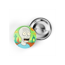 Aı Wojak - 44 Mm İğneli Çanta Rozeti - 5 Adet Diğer