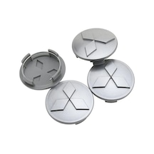 Springsun Mitsubishi Outlander, Pajero İçin 60mm 4'lü Jant Kapağı Seti - Plastik Malzeme