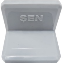 Kapaklı L Gönye Küçük Beyaz Ölçüleri 2x35x25x25 15 Adet Beyaz